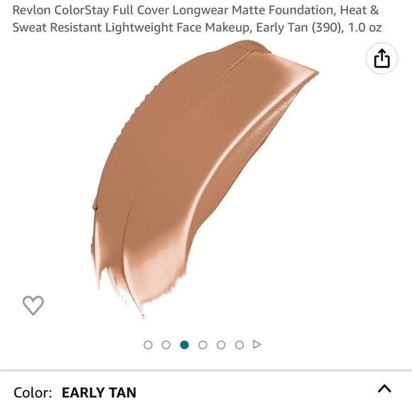 NWT Set of 2 - 390 Tan Revlon ColorStay Full Cover Longwear Matte Foundation - Picture 4 of 8